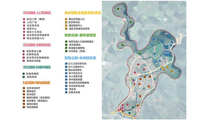阳山县鱼水生活田园综合体旅游小镇概念设计
