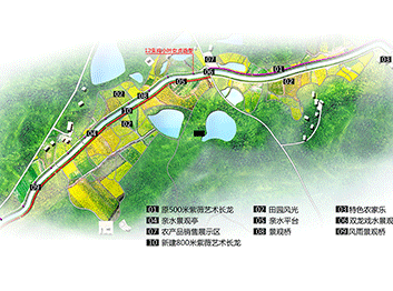 湖南·永州市双牌灌区百里观光带景观设计方案