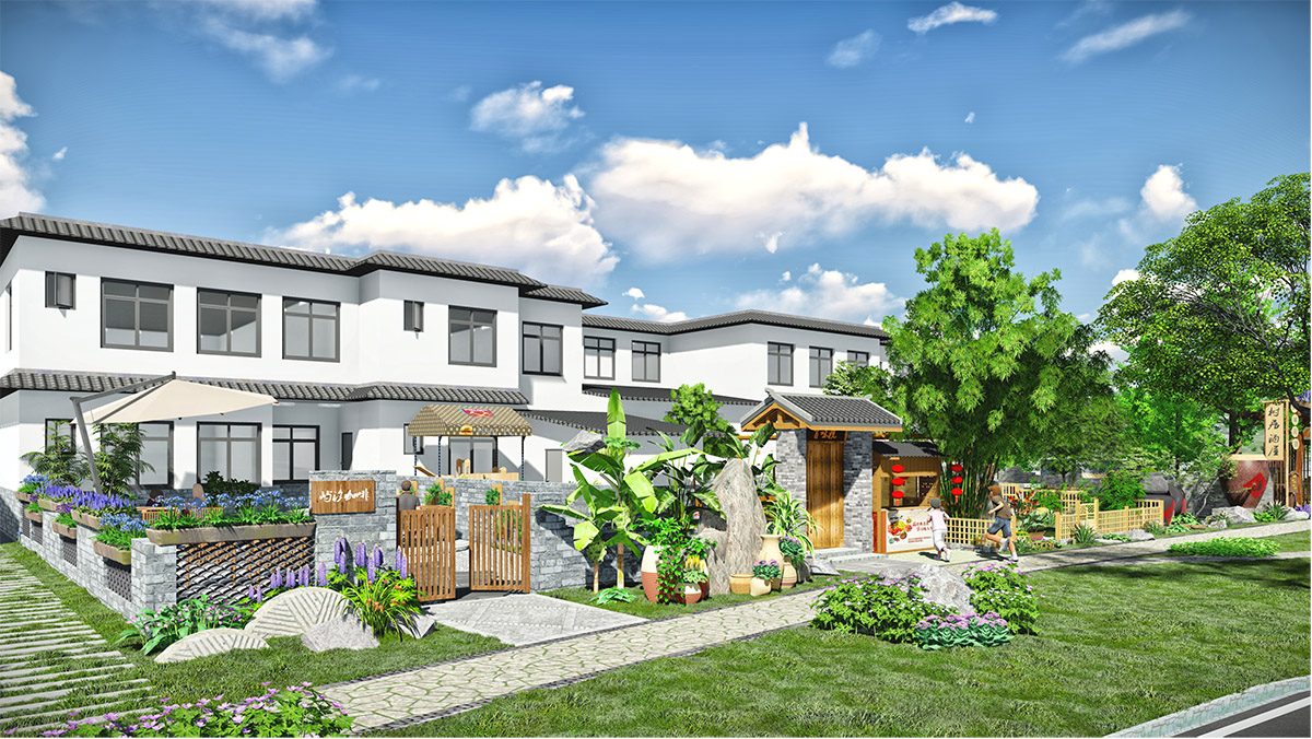 唐昌镇西北村（翰林社区）建筑风貌与景观提升设计方案