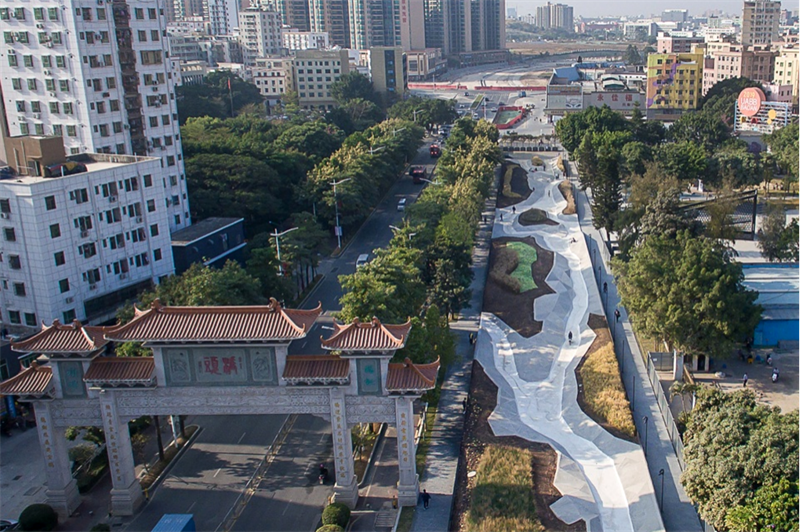 艺术化微地形景观