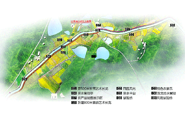 双牌灌区百里观光带沿线景观规划设计方案
