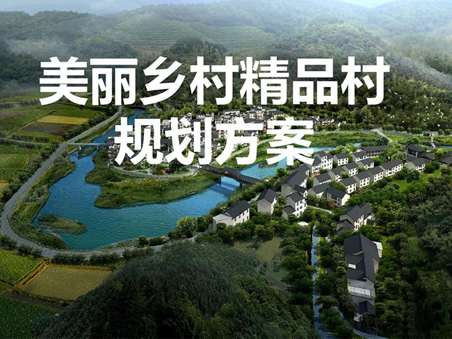 美丽乡村精品规划方案