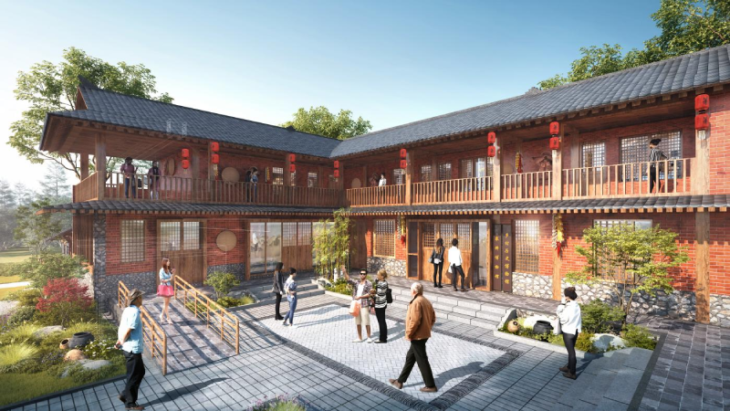 达州市大竹县百岛湖虾欢谷微田园综合体修建性详细规划