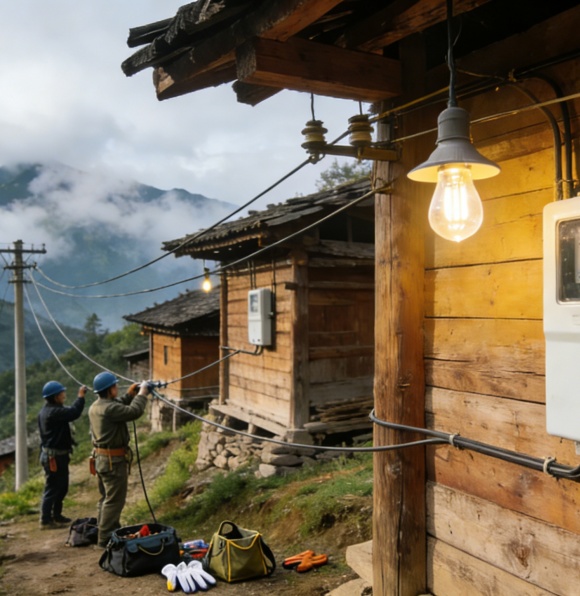 基建到村，振兴有根